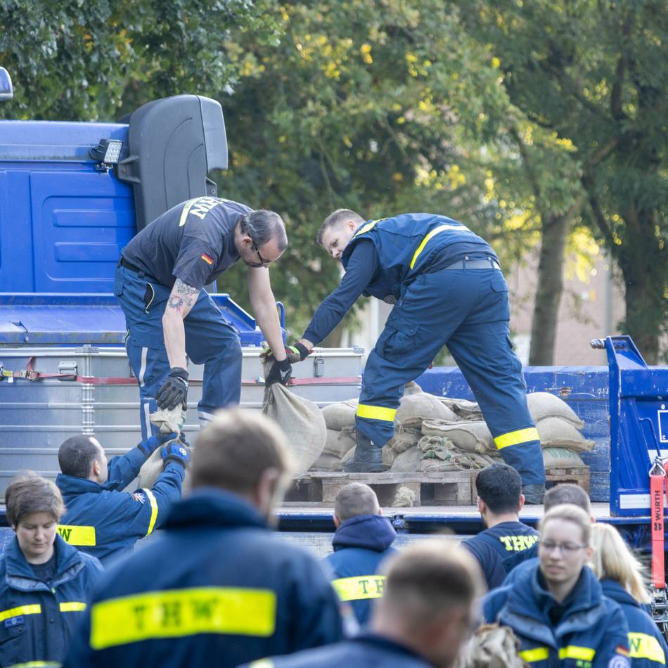 Großübung in der Region: Technisches Hilfswerk probt für den Ernstfall