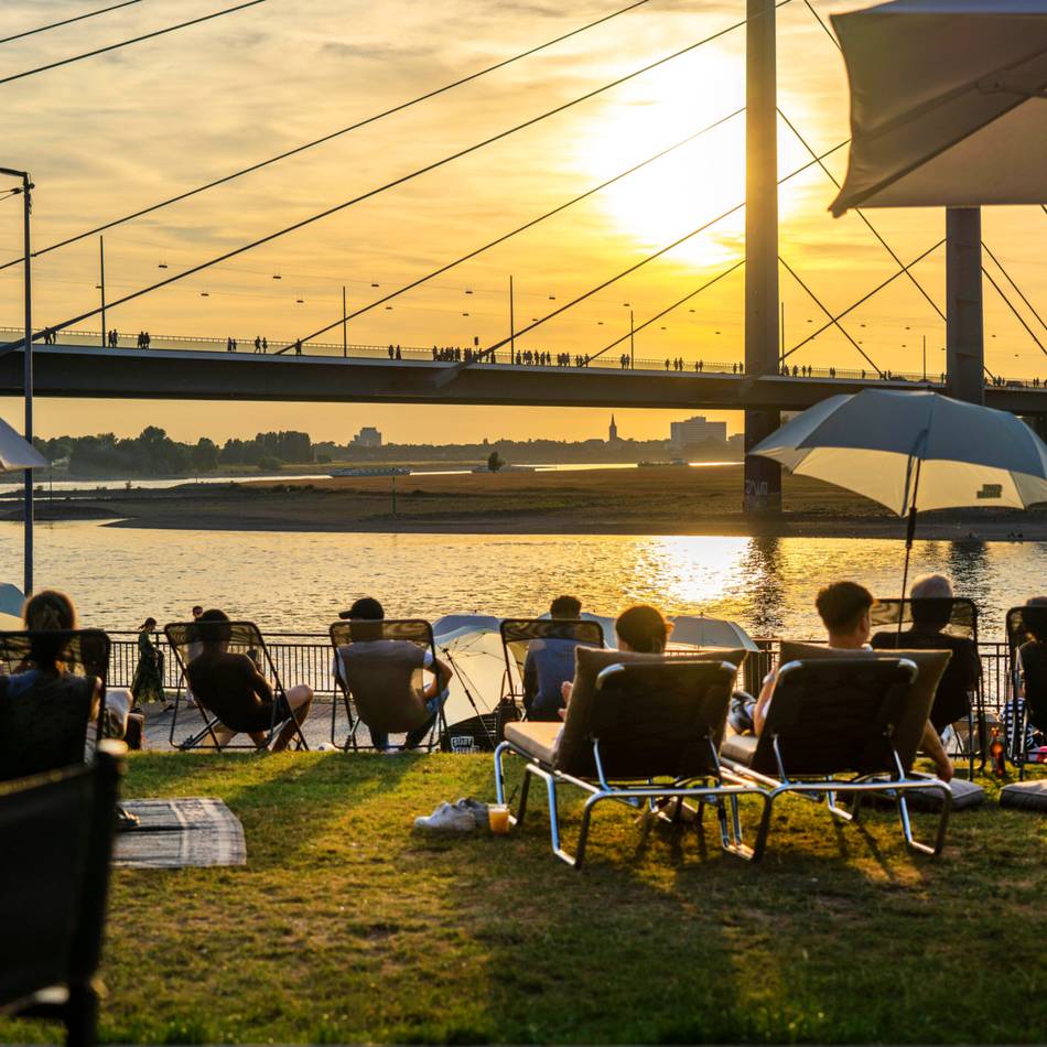 Für Radler, Wanderer und Spaziergänger: Sechs Ausflugslokale in Düsseldorf, in denen Sie wie im Urlaub einkehren