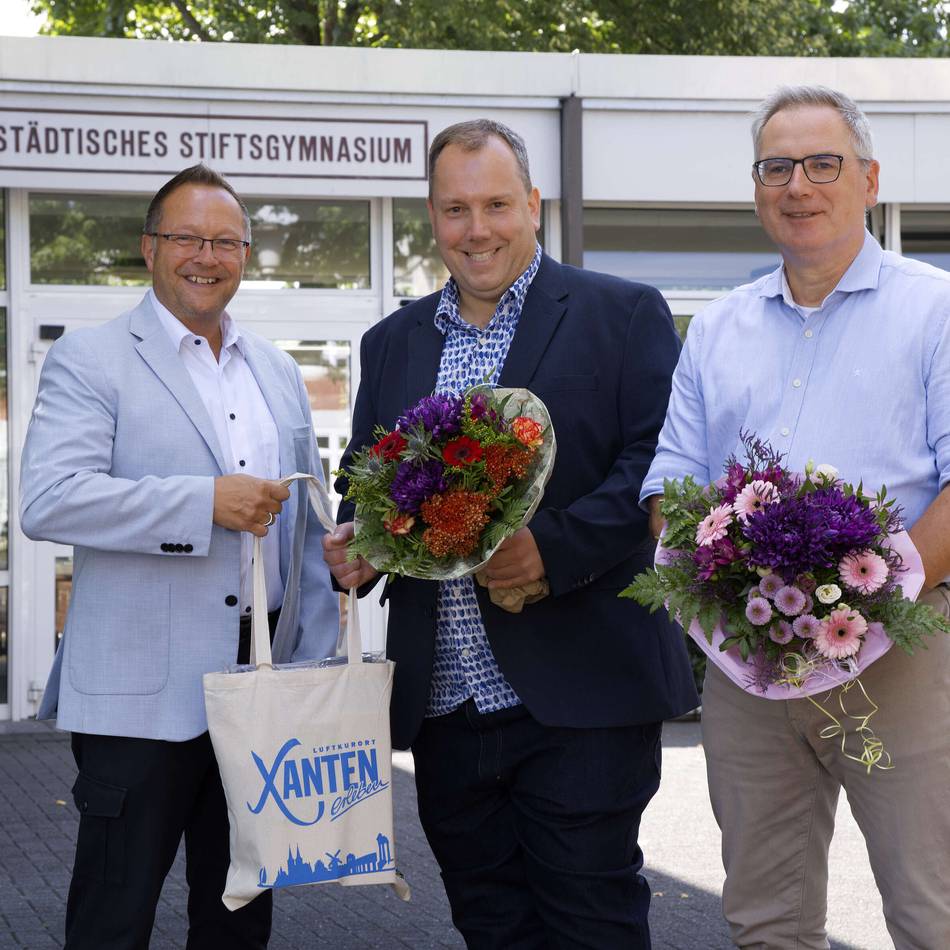 Neuer Schulleiter am Stiftsgymnasium Xanten: „Das wird meine letzte Schule“