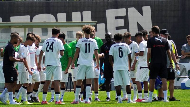 DFB-Pokal der A-Junioren: Borussias U19 erreicht nach Acht-Tore-Spektakel die zweite Runde