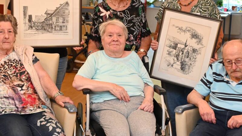Seniorenzentrum „carpe diem“ in Wermelskirchen: Werke von Günter Lilge finden liebevollen Platz