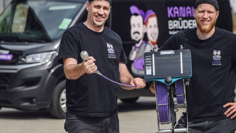 Firma „Kanalbrüder“ gegründet: Warum zwei Brüder in Kleve den Schritt in die Selbstständigkeit wagten