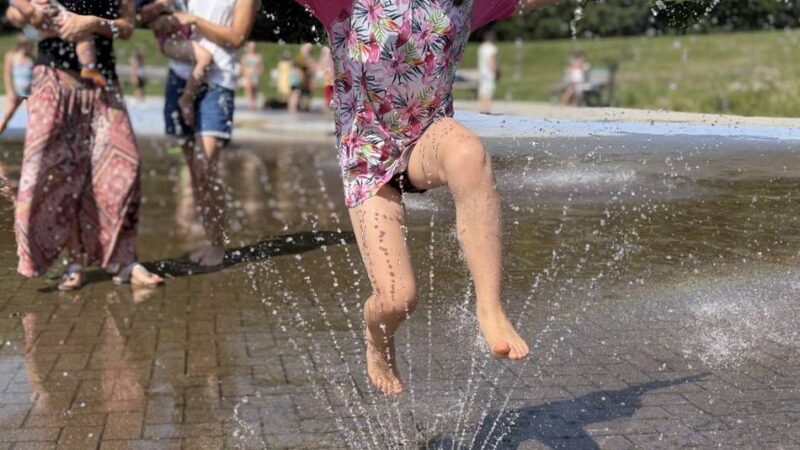 Sommer in Mönchengladbach: Spielplätze mit Erfrischungsfaktor