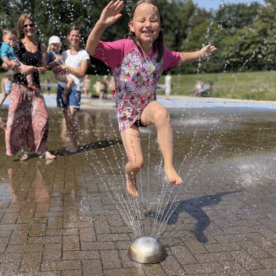 Sommer in Mönchengladbach: Spielplätze mit Erfrischungsfaktor