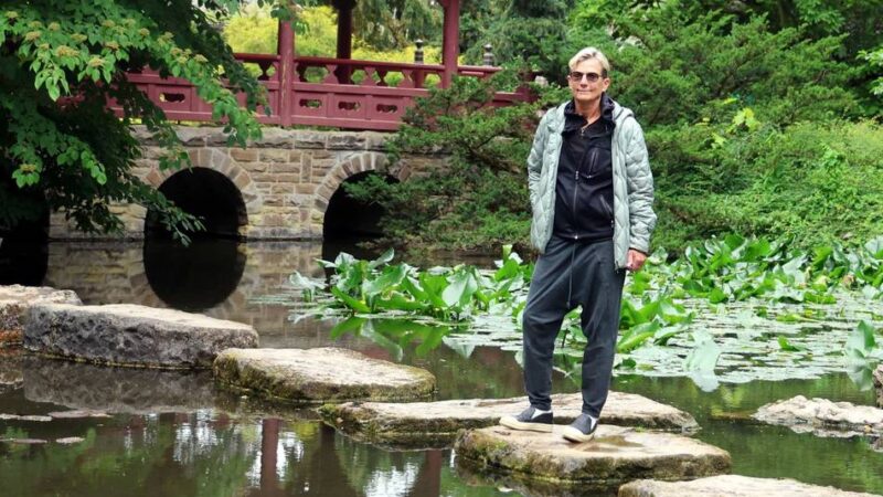 Handball-Legende Renate Wolf mag den Japanischen Garten.: Ort der Entspannung nicht nur für Elfen