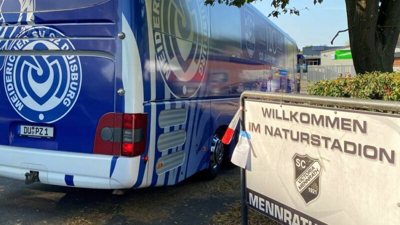 Am Mittwoch im Grenzlandstadion: Ticketinformationen zum Pokalspiel zwischen Victoria Mennrath und MSV Duisburg