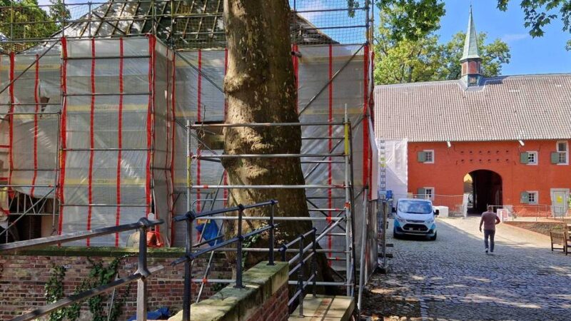 Sommermusik Schloss Rheydt: Welchen Einfluss die Sanierungen an der Vorburg auf das Event haben