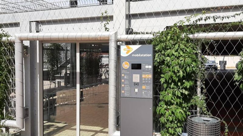 Schließfächer und Abstellanlage: Mobilstation in Erkelenz ist jetzt komplett