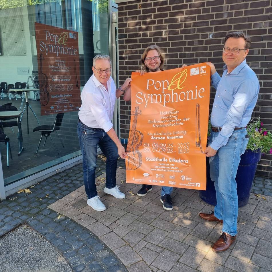 Pop & Symphonie in Erkelenz: Hätzblatt spielen mit Gospelchor und Orchester