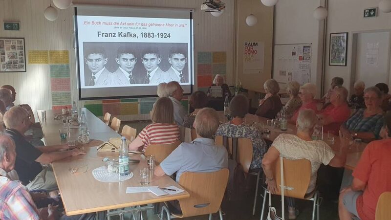 Wiescheider Treff: Vortrag in Langenfeld beleuchtet Leben und Werk Franz Kafkas