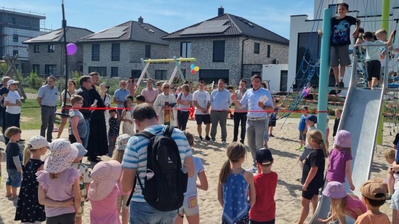 Stadtteil wächst: Neuer Spielplatz im Oerather Mühlenfeld