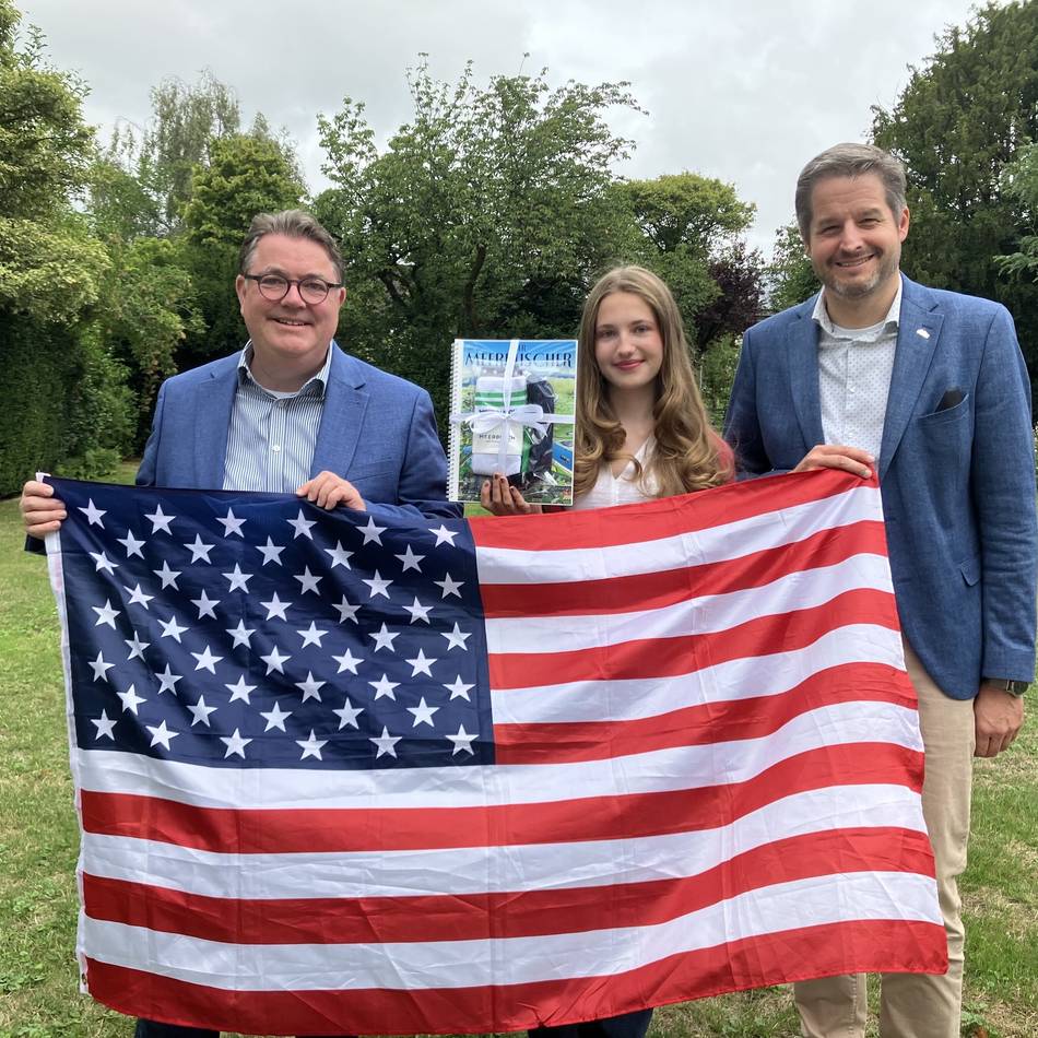 Austauschprogramm vom Bundestag: Meerbuscherin wird Junior-Botschafterin in den USA
