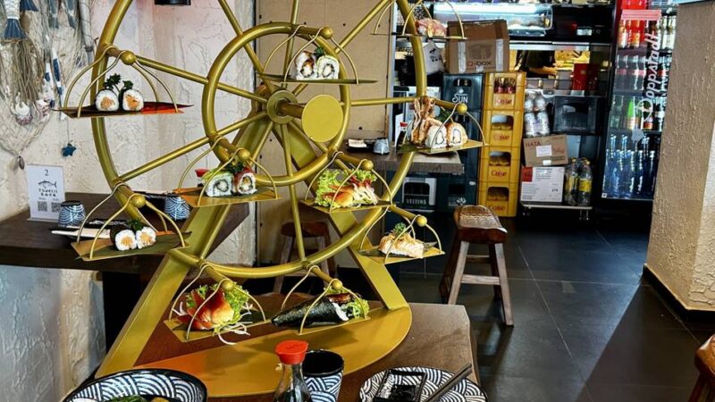 Restaurants in Düsseldorf: Im Tsukiji gibt es Sushi vom Riesenrad