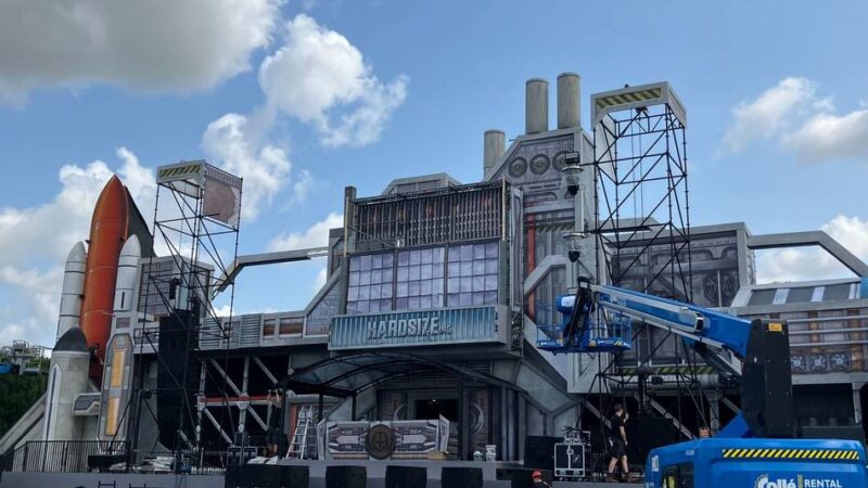 Exklusiver Einblick: So verrückt sind die Stages beim Electrisize-Festival