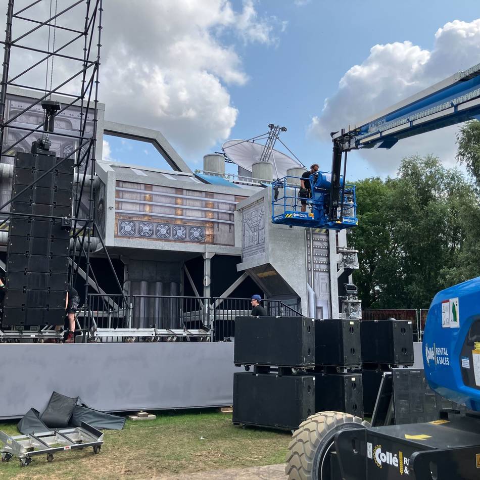 Electrisize-Festival: „Wenn wir Bühnen bauen, dann schaffen wir etwas Schönes“