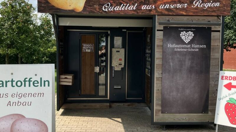 Eis, Grillfleisch, Eier und Milch: Die schönsten und kreativsten Hofautomaten im Erkelenzer Land