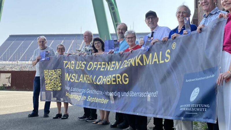 Am 14. September: Sieben auf Streich – Tag des offenen Denkmals in Lohberg