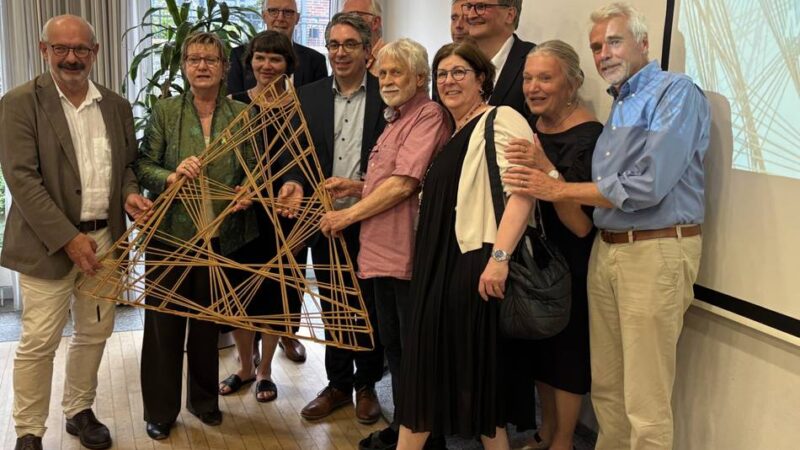 Pläne für Synagogenplatz: Ein Stück Netzfassade für jedermann in Kleve