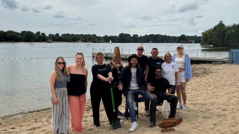 Pre-Opening an diesem Wochenende: Unterbacher See – Mike Naseband eröffnet Biergarten im Boho-Stil