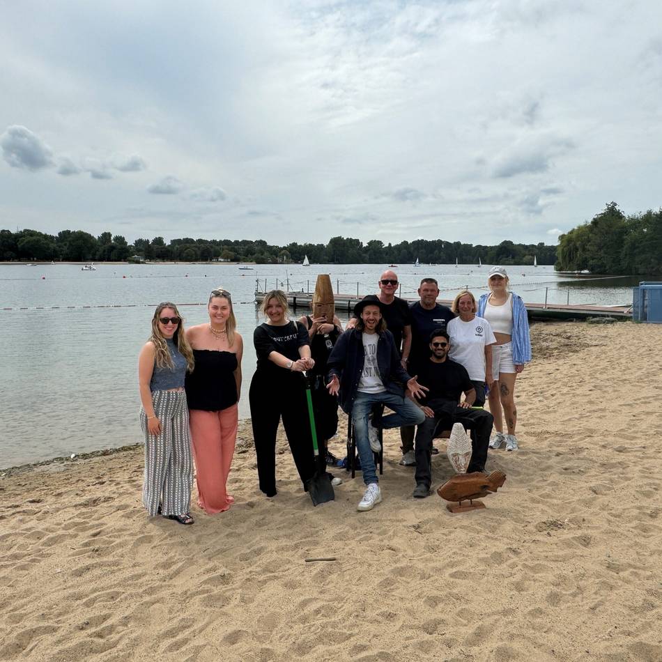Pre-Opening an diesem Wochenende: Unterbacher See – Mike Naseband eröffnet Biergarten im Boho-Stil