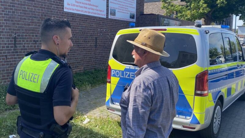 Aufregung in Korschenbroich: Israelkritische Plakate auf Hauswand werden Fall für Staatsanwaltschaft Düsseldorf