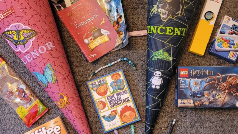 Bücher, Legamis und Co.: Ich packe meine Schultüte, und hinein kommt …