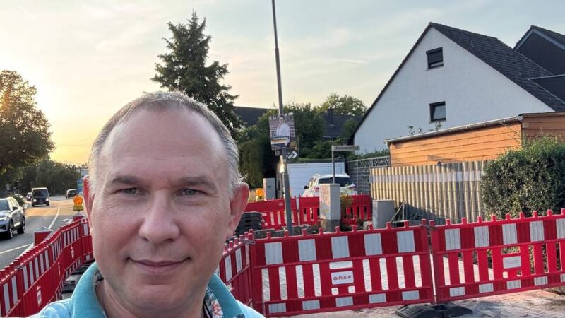 Schulwegsicherung Eckamp: Gehweg Volkardeyer Straße wird neu gepflastert