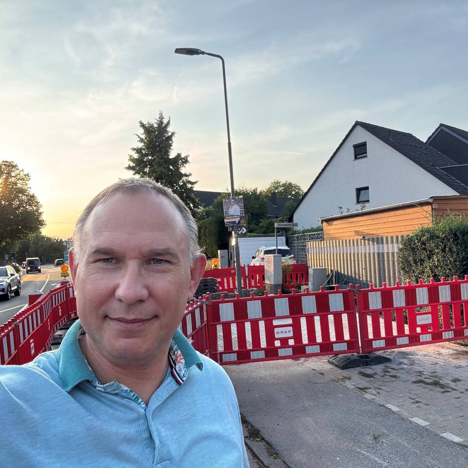 Schulwegsicherung Eckamp: Gehweg Volkardeyer Straße wird neu gepflastert