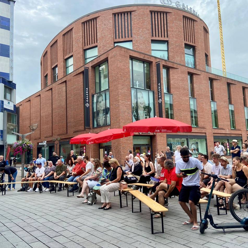 Diskussion der OB-Kandidaten in Duisburg: „Das ist billig, hier jetzt Geld zu versprechen“