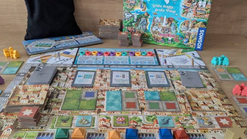 Kolumne Spieleabend: Cities: Große Städte, große Pläne