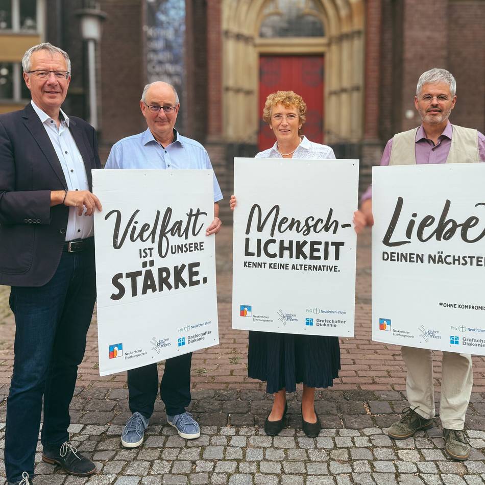 Neukirchener Erzeihungsverein: Zeichen setzen für Vielfalt und Menschlichkeit