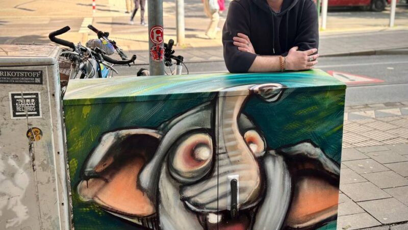 Kreativität im öffentlichen Raum: Farbenfrohe Tier-Motive für das Zooviertel
