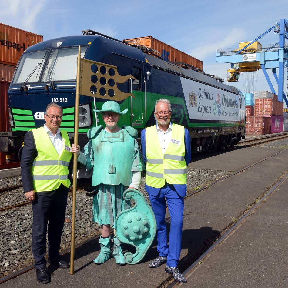 Optimodal Nederland investiert im Neusser Hafen: „Das Epizentrum der Containerwelt“
