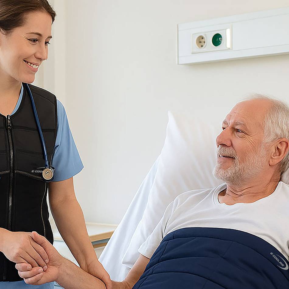Hitzewellen in Düsseldorf: Klimaanlagen am Körper – Klinik testet Kühlwesten für Pfleger