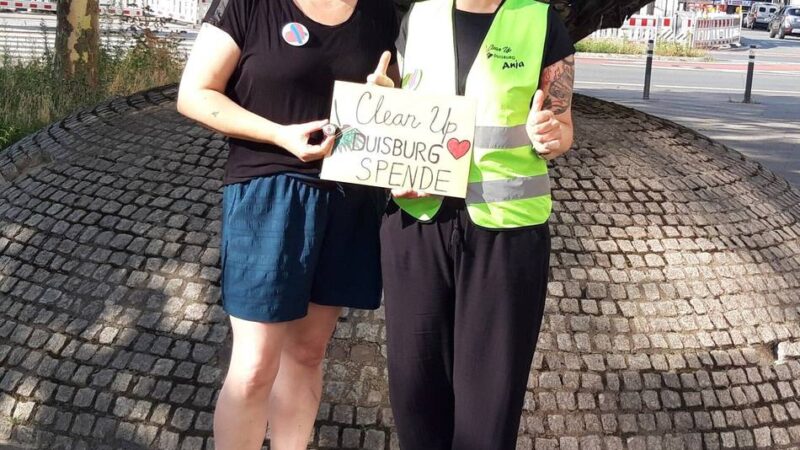 „Clean up Duisburg“ und „Herzenswärme“: Aus Leidenschaft und Berufung für ein sauberes Duisburg