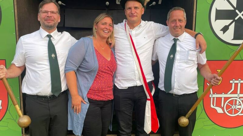 Sonntag wird der neue König ermittelt: Schützen in Veen feiern am Wochenende