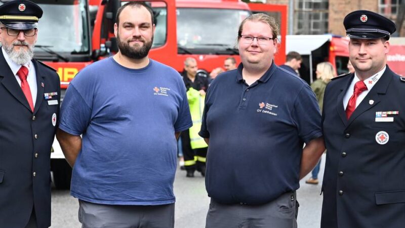 Deutsches Rotes Kreuz an der Wupper feiert 125 Jahre: Viel Wertschätzung für die Arbeit der Ehrenamtlichen