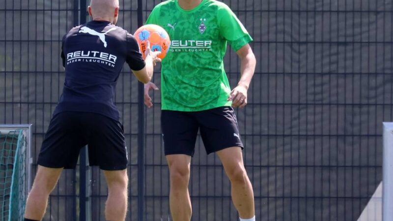 Borussias Trainingsauftakt: Machino macht Fortschritte – Diks-Einsatz noch ungewiss