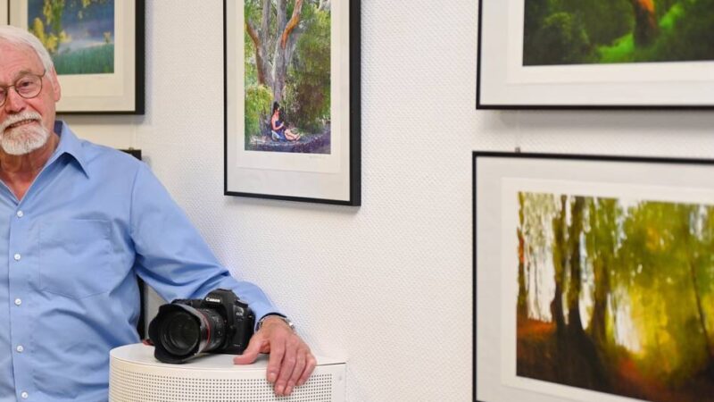 Kunstausstellung im Kultur-Haus Zach: Hückeswagener Fotograf malt jetzt mit Licht