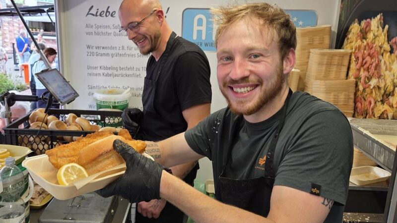 Am 19. August in Kaarst: Fisch-Premiere beim Streetfood-Feierabendmarkt