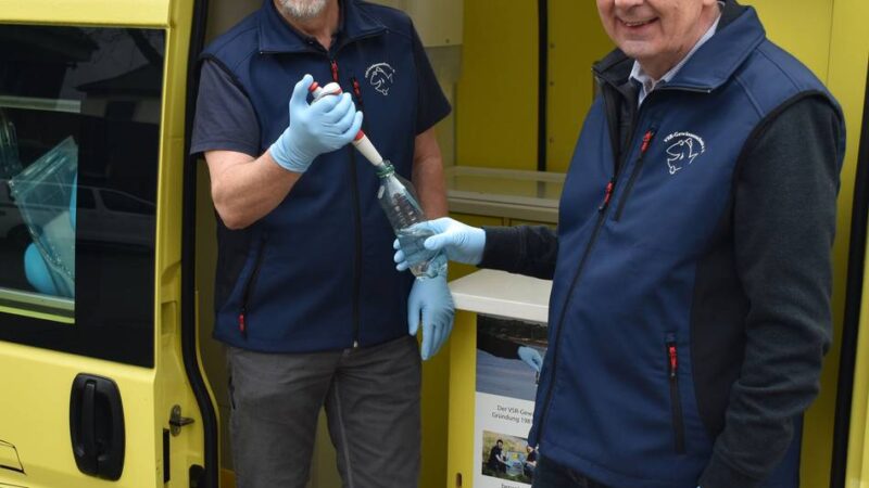 Test von Wasser aus Privatbrunnen in Viersen: Sie wissen, wie sauber das Brunnenwasser ist