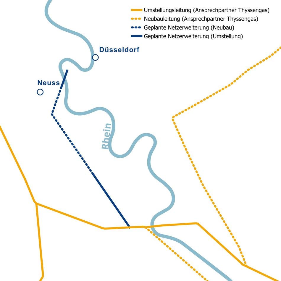 Stadtwerke Neuss und Speira beteiligt: Studie prüft Netzerweiterung für Wasserstoff