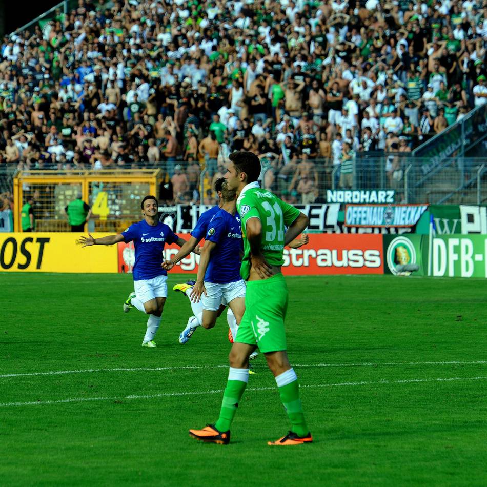 Trotz aller Enttäuschung im Pokal: So selten hat sich Borussia in der ersten Runde blamiert