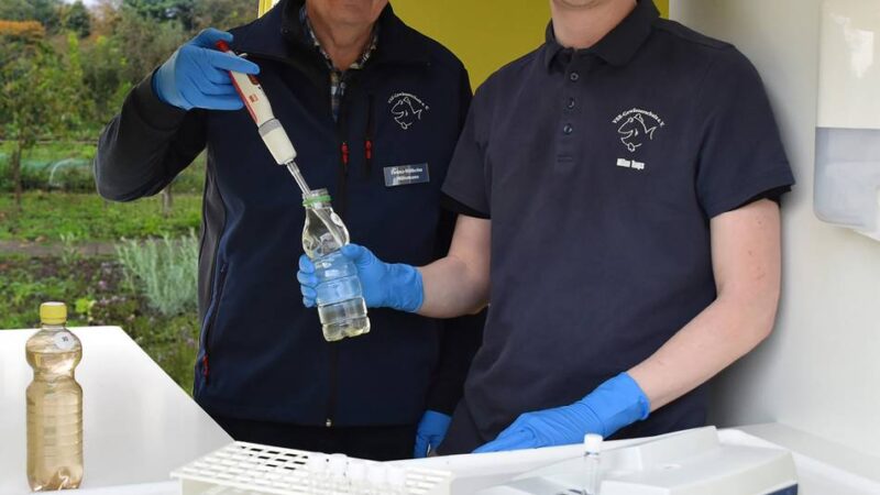 VSR Gewässerschutz: Verein untersucht im Labormobil Brunnenwasser in Rheinberg