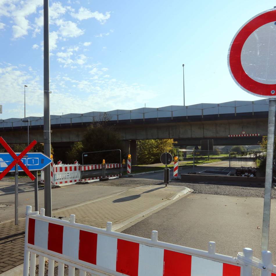 Arbeiten im Brückenumfeld: Autobahn 1 bei Leverkusen für eine Nacht gesperrt