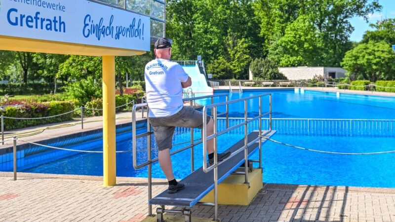 Bäder in Kempen, Willich und Grefrath: Desaströser Juli für die Freibäder