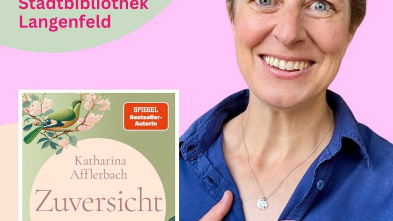 Stadtbibliothek in Langenfeld: Interaktive Lesung mit der Autorin Katharina Afflerbach