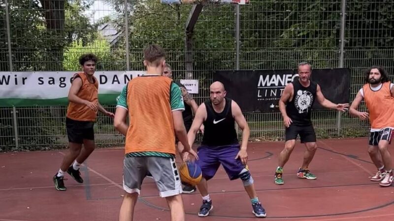 3×3-Basketball-Turnier: So bereitet der TuS 08 Lintorf das Streetball Rimbattle vor