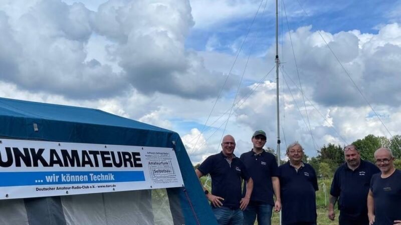 Kontakte bis nach Australien und Japan: Funkamateure üben in Hilden den Notfall