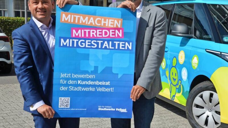 Service: Velberter Stadtwerke wollen sich Spiegel vorhalten lassen
